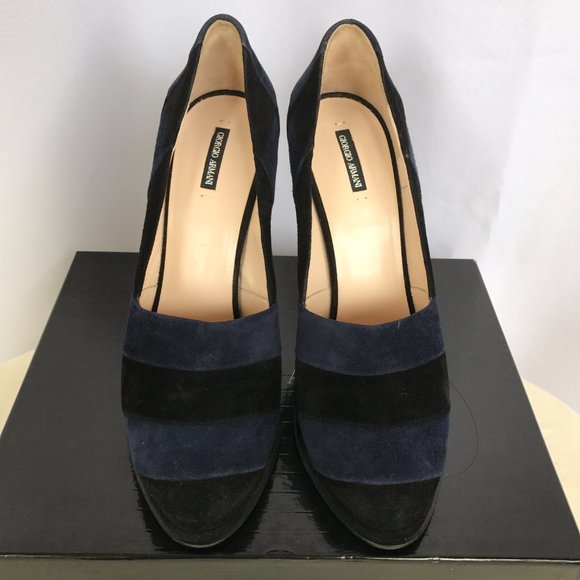 Giorgio Armani Shoes Made in Italy Sz 38.5 - Picture 3 of 7